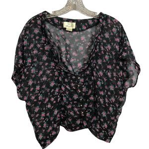 Liberty Love Sheer Floral Blouse